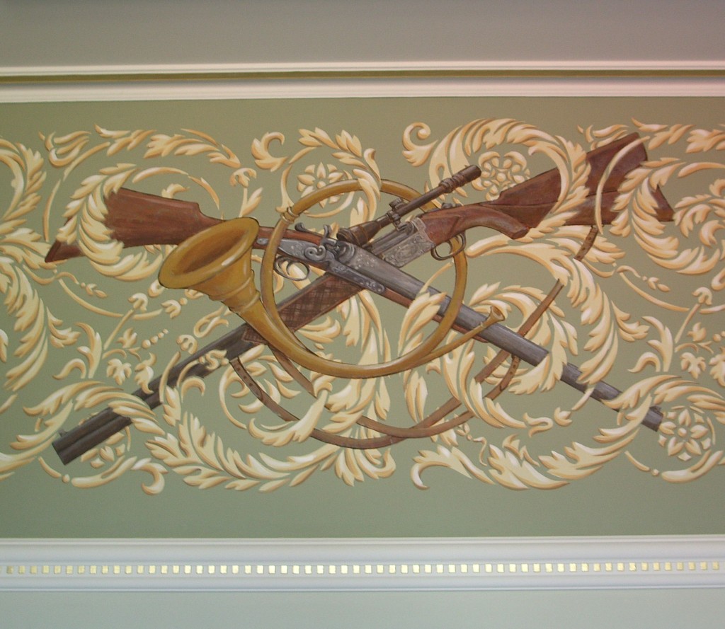 Wall and ceiling paintings