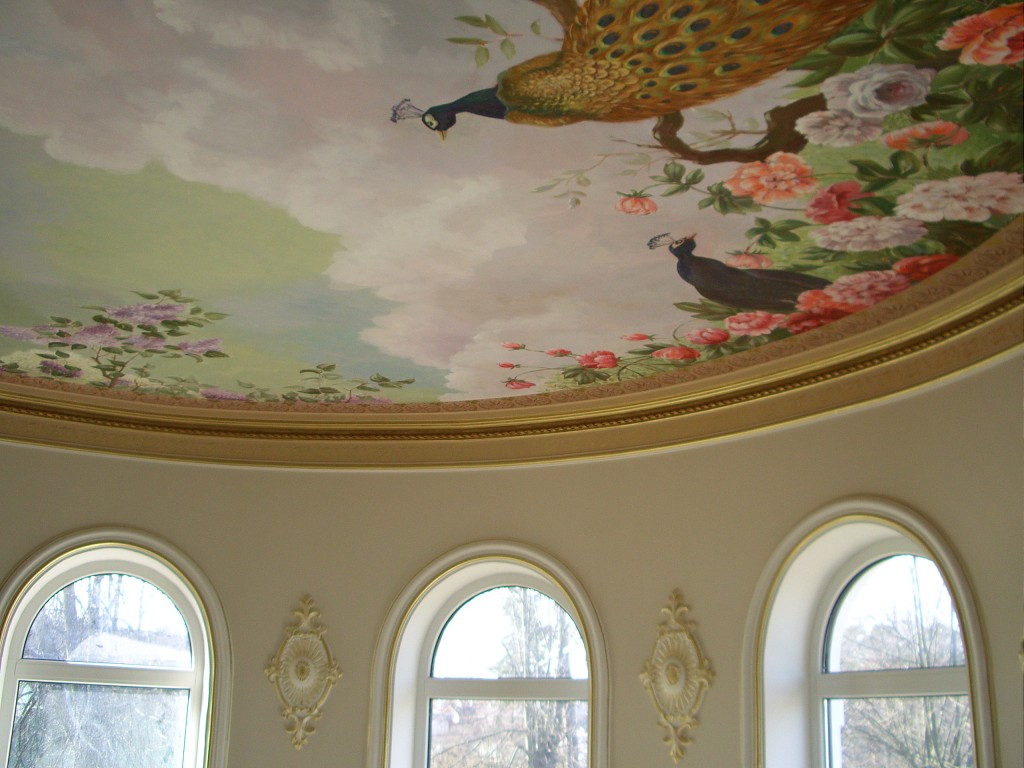 Wall and ceiling paintings