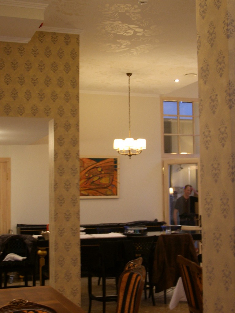 Wall and ceiling paintings