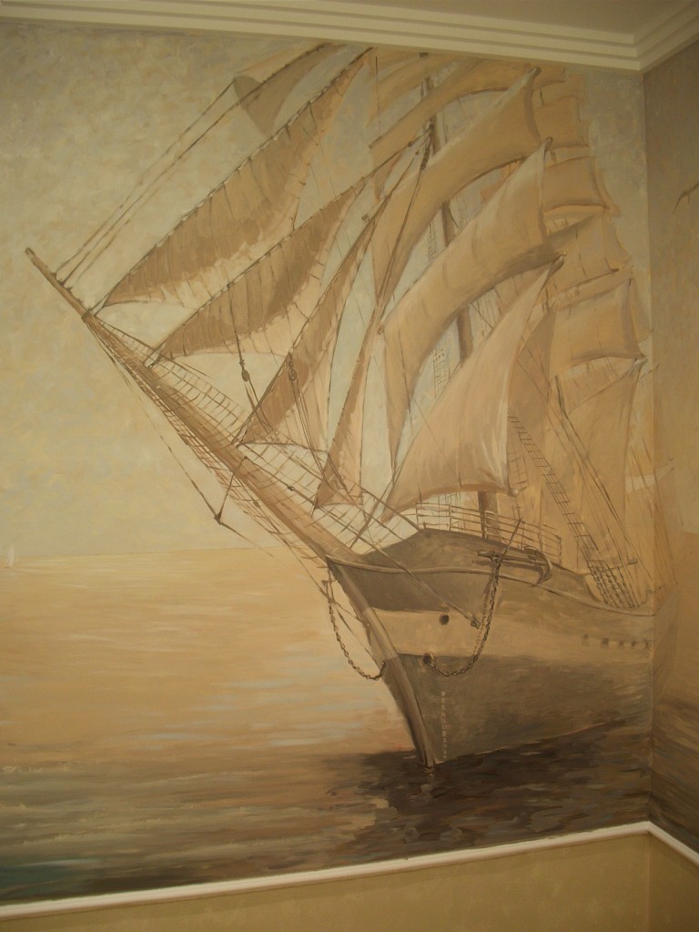 Mural painting